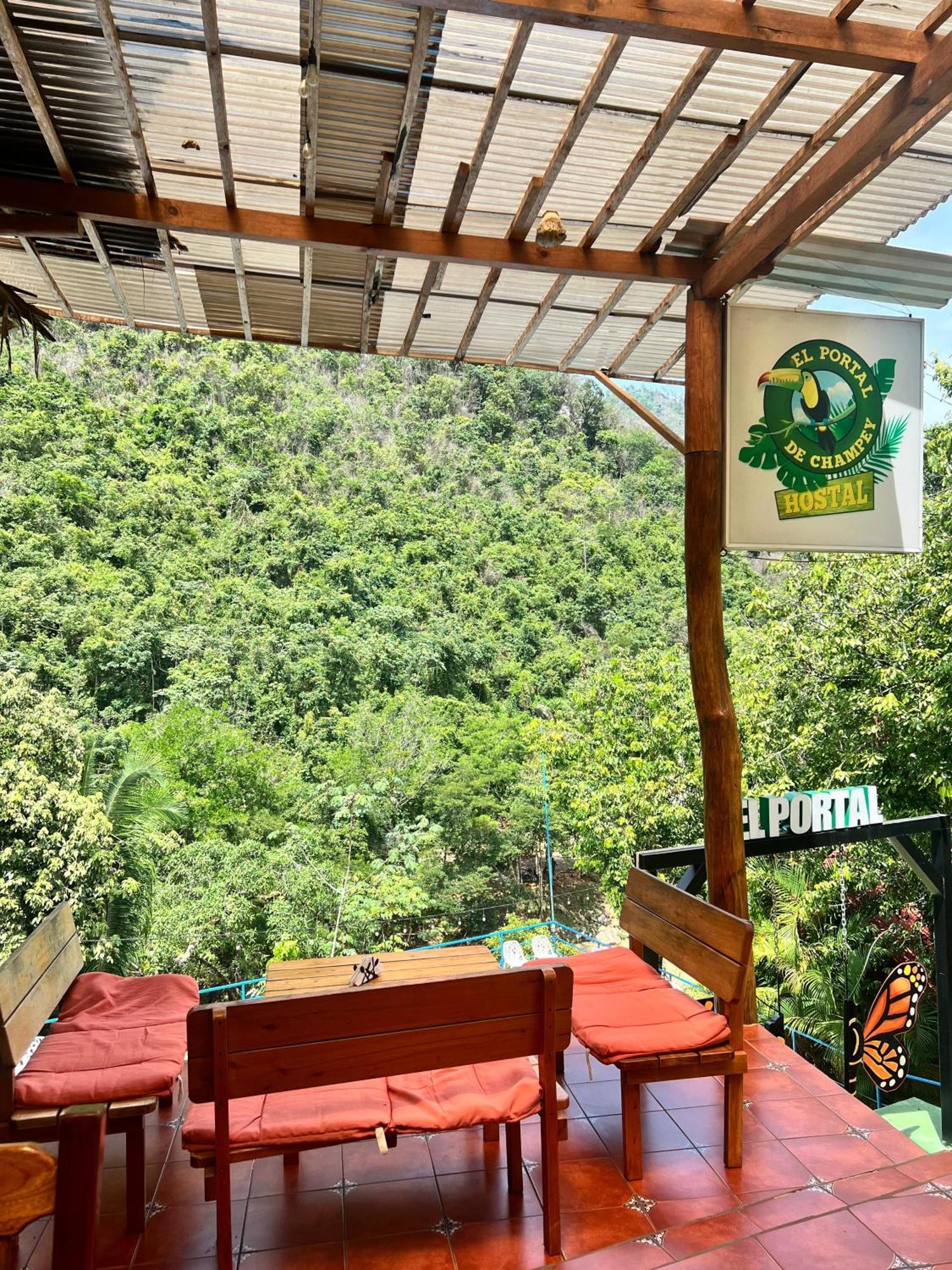 הוסטל לאנקווין El Portal De Champey מראה חיצוני תמונה